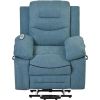 Massage Recliner,Power Lift Chair for Elderly with Adjustable Massage and Heating Function