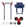 440lbs Heavy Duty Stair Climbing Moving Dolly Hand Truck Warehouse Appliance Cart Blue