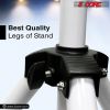 5 Core Speaker Stand Tripod Floor Tall Adjustable Up to 72 Inch DJ Studio Monitor Stands Pole Mount -- SS ECO 1PK WoB