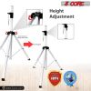 5 Core Speaker Stand Tripod Floor Tall Adjustable Up to 72 Inch DJ Studio Monitor Stands Pole Mount -- SS ECO 1PK WoB